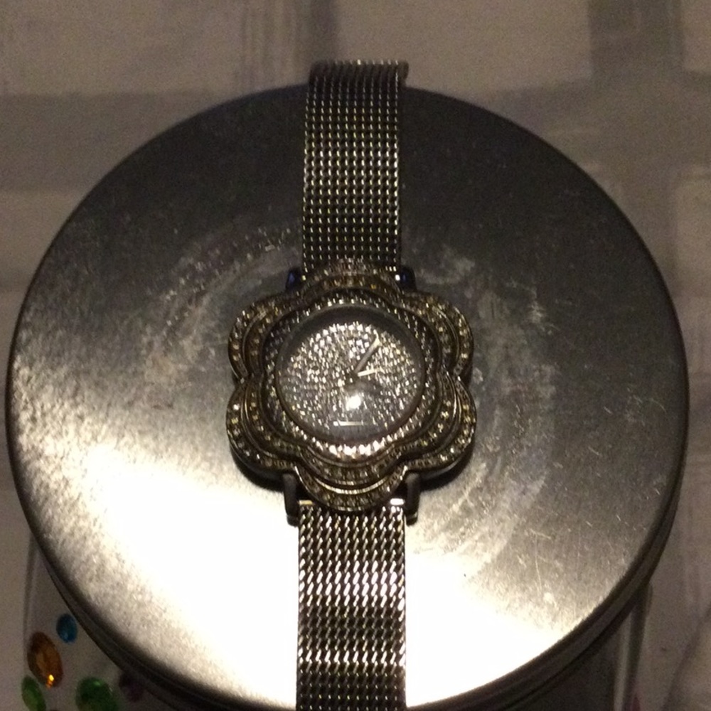 Silver Guess watch Copy